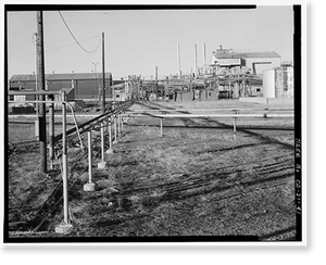 Historic Framed Print, Rocky Mountain Arsenal, Bounded by Ninety-sixth Avenue & Fifty-sixth Avenu, Commerce City, Adams County, CO - 48,  17-7/8" x 21-7/8"