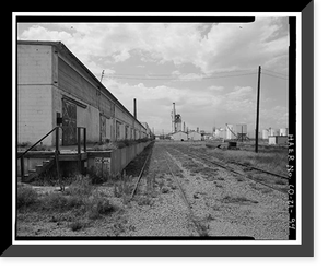 Historic Framed Print, Rocky Mountain Arsenal, Bounded by Ninety-sixth Avenue & Fifty-sixth Avenu, Commerce City, Adams County, CO - 91,  17-7/8" x 21-7/8"