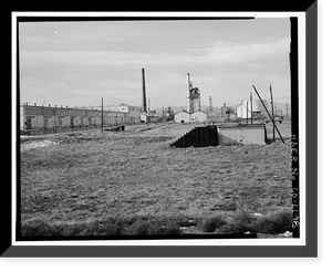 Historic Framed Print, Rocky Mountain Arsenal, Bounded by Ninety-sixth Avenue & Fifty-sixth Avenu, Commerce City, Adams County, CO - 95,  17-7/8" x 21-7/8"