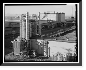 Historic Framed Print, Rocky Mountain Arsenal, Bounded by Ninety-sixth Avenue & Fifty-sixth Avenu, Commerce City, Adams County, CO - 123,  17-7/8" x 21-7/8"