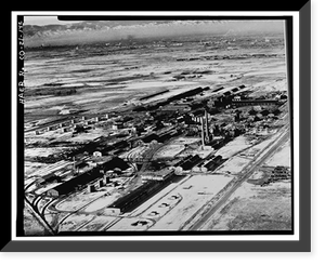 Historic Framed Print, Rocky Mountain Arsenal, Bounded by Ninety-sixth Avenue & Fifty-sixth Avenu, Commerce City, Adams County, CO - 139,  17-7/8" x 21-7/8"