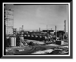 Historic Framed Print, Rocky Mountain Arsenal, Bounded by Ninety-sixth Avenue & Fifty-sixth Avenu, Commerce City, Adams County, CO - 146,  17-7/8" x 21-7/8"