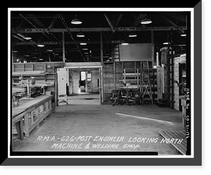 Historic Framed Print, Rocky Mountain Arsenal, Bounded by Ninety-sixth Avenue & Fifty-sixth Avenu, Commerce City, Adams County, CO - 173,  17-7/8" x 21-7/8"