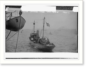 Historic Photo Print - Wilson landing from GEO.WASH
