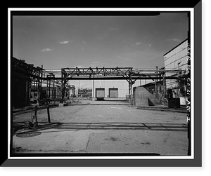 Historic Framed Print, Rocky Mountain Arsenal, Crude Mustard & Aldrin Manufacturing, 1200 feet South of December Seventh Avenue; 600 fe, Commerce City, Adams County, CO - 2,  17-7/8" x 21-7/8"