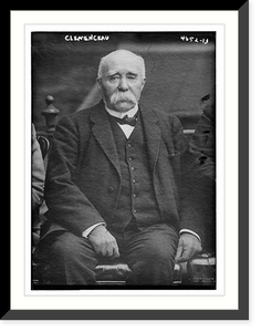 Historic Framed Print, Clemenceau,  17-7/8" x 21-7/8"