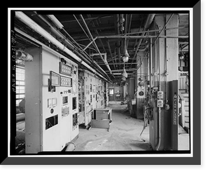 Historic Framed Print, Rocky Mountain Arsenal, Lewisite-Distilled Mustard Manufacturing Building, 540 feet South of December Seventh Avenue; 1100 fe, Commerce City, Adams County, CO - 7,  17-7/8" x 21-7/8"