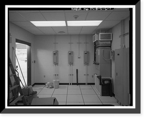 Historic Framed Print, Cape Canaveral Air Station, Launch Complex 17, Facility 28425, East end of Lighthouse Road, Cape Canaveral, Brevard County, FL - 7,  17-7/8" x 21-7/8"