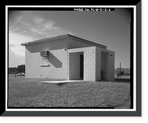 Historic Framed Print, Cape Canaveral Air Station, Launch Complex 17, Facility 36002, East end of Lighthouse Road, Cape Canaveral, Brevard County, FL - 2,  17-7/8" x 21-7/8"