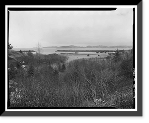 Historic Framed Print, Kodiak Naval Operating Base, U.S. Coast Guard Station, Kodiak, Kodiak Island Borough, AK - 6,  17-7/8" x 21-7/8"