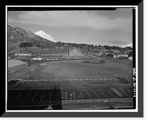 Historic Framed Print, Kodiak Naval Operating Base, U.S. Coast Guard Station, Kodiak, Kodiak Island Borough, AK - 9,  17-7/8" x 21-7/8"