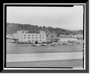 Historic Framed Print, Kodiak Naval Operating Base, U.S. Coast Guard Station, Kodiak, Kodiak Island Borough, AK - 10,  17-7/8" x 21-7/8"