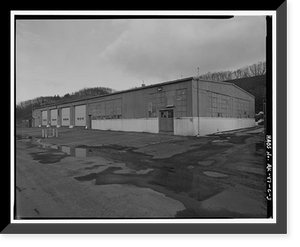 Historic Framed Print, Kodiak Naval Operating Base, Building No. 10, U.S. Coast Guard Station, Kodiak, Kodiak Island Borough, AK - 3,  17-7/8" x 21-7/8"