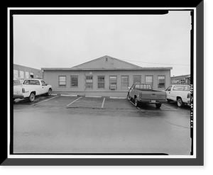 Historic Framed Print, Kodiak Naval Operating Base, Offices, U.S. Coast Guard Station, Kodiak, Kodiak Island Borough, AK - 4,  17-7/8" x 21-7/8"
