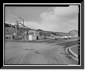 Historic Framed Print, Kodiak Naval Operating Base, Wood & Machine Shop, U.S. Coast Guard Station, Kodiak, Kodiak Island Borough, AK - 5,  17-7/8" x 21-7/8"