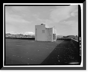 Historic Framed Print, Kodiak Naval Operating Base, General Storehouse, U.S. Coast Guard Station, Kodiak, Kodiak Island Borough, AK - 17,  17-7/8" x 21-7/8"