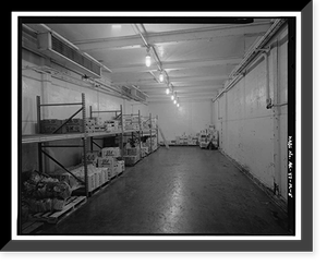 Historic Framed Print, Kodiak Naval Operating Base, Commissary & Cold Storage, U.S. Coast Guard Station, Kodiak, Kodiak Island Borough, AK - 5,  17-7/8" x 21-7/8"