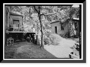 Historic Framed Print, Kenworthy Hall, State Highway 14 (Greensboro Road), Marion, Perry County, AL - 31,  17-7/8" x 21-7/8"
