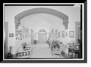 Historic Framed Print, Kenworthy Hall, State Highway 14 (Greensboro Road), Marion, Perry County, AL - 32,  17-7/8" x 21-7/8"