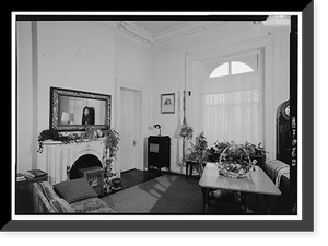 Historic Framed Print, Kenworthy Hall, State Highway 14 (Greensboro Road), Marion, Perry County, AL - 37,  17-7/8" x 21-7/8"