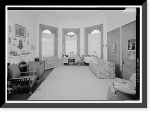 Historic Framed Print, Kenworthy Hall, State Highway 14 (Greensboro Road), Marion, Perry County, AL - 42,  17-7/8" x 21-7/8"