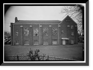 Historic Framed Print, Bethel Baptist Church, 3233 Twenty-ninth Avenue, North, Birmingham, Jefferson County, AL - 6,  17-7/8" x 21-7/8"