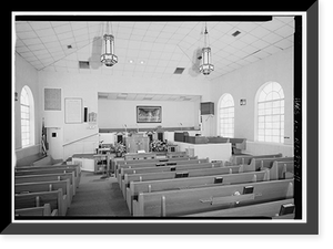 Historic Framed Print, Bethel Baptist Church, 3233 Twenty-ninth Avenue, North, Birmingham, Jefferson County, AL - 7,  17-7/8" x 21-7/8"