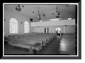 Historic Framed Print, Bethel Baptist Church, 3233 Twenty-ninth Avenue, North, Birmingham, Jefferson County, AL - 8,  17-7/8" x 21-7/8"