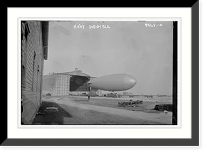 Navy dirigible, Historic Print
