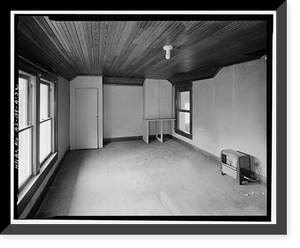 Historic Framed Print, Faraway Ranch, Erickson-Riggs Ranch House, State Highway 181, Willcox vicinity, Cochise County, AZ - 31,  17-7/8" x 21-7/8"