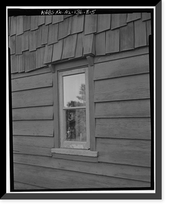 Historic Framed Print, Bright Angel Lodge, Cabin No. 6174-6177, Grand Canyon Village, South Rim, Grand Canyon National Park, Coconino County, AZ - 5,  17-7/8" x 21-7/8"