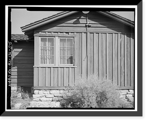 Historic Framed Print, Bright Angel Lodge, Cabin No. 6185-6187, Grand Canyon Village, South Rim, Grand Canyon National Park, Coconino County, AZ - 5,  17-7/8" x 21-7/8"