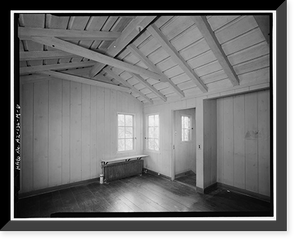 Historic Framed Print, Bright Angel Lodge, Cabin No. 6194-6195, Grand Canyon Village, South Rim, Grand Canyon National Park, Coconino County, AZ - 6,  17-7/8" x 21-7/8"