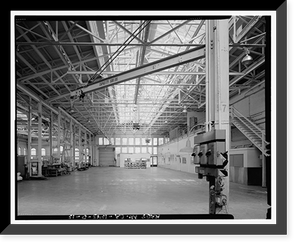 Historic Framed Print, Mare Island Naval Shipyard, Smithery, California Avenue, west side at California Avenue, Vallejo, Solano County, CA - 13,  17-7/8" x 21-7/8"