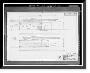 Historic Framed Print, Mare Island Naval Shipyard, Smithery, California Avenue, west side at California Avenue, Vallejo, Solano County, CA - 22,  17-7/8" x 21-7/8"