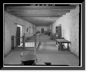 Historic Framed Print, Vallejo Adobe, Adobe Road at Casa Grande, Petaluma vicinity, Sonoma County, CA - 17,  17-7/8" x 21-7/8"