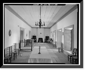 Historic Framed Print, Vallejo Adobe, Adobe Road at Casa Grande, Petaluma vicinity, Sonoma County, CA - 18,  17-7/8" x 21-7/8"