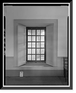 Historic Framed Print, Vallejo Adobe, Adobe Road at Casa Grande, Petaluma vicinity, Sonoma County, CA - 19,  17-7/8" x 21-7/8"