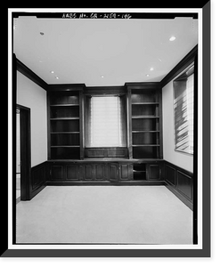 Historic Framed Print, Los Angeles City Hall, 200 North Spring Street, Los Angeles, Los Angeles County, CA - 130,  17-7/8" x 21-7/8"