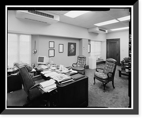 Historic Framed Print, Los Angeles City Hall, 200 North Spring Street, Los Angeles, Los Angeles County, CA - 157,  17-7/8" x 21-7/8"