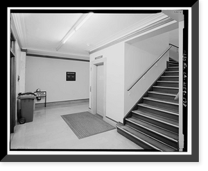 Historic Framed Print, Los Angeles City Hall, 200 North Spring Street, Los Angeles, Los Angeles County, CA - 162,  17-7/8" x 21-7/8"