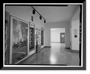 Historic Framed Print, Los Angeles City Hall, 200 North Spring Street, Los Angeles, Los Angeles County, CA - 177,  17-7/8" x 21-7/8"