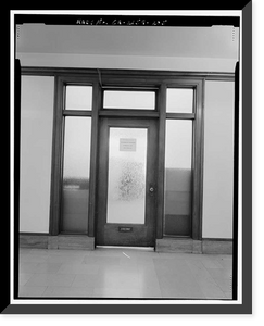 Historic Framed Print, Los Angeles City Hall, 200 North Spring Street, Los Angeles, Los Angeles County, CA - 189,  17-7/8" x 21-7/8"