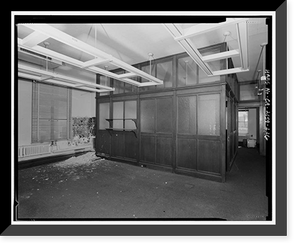 Historic Framed Print, Los Angeles City Hall, 200 North Spring Street, Los Angeles, Los Angeles County, CA - 210,  17-7/8" x 21-7/8"