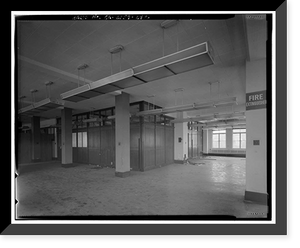 Historic Framed Print, Los Angeles City Hall, 200 North Spring Street, Los Angeles, Los Angeles County, CA - 226,  17-7/8" x 21-7/8"