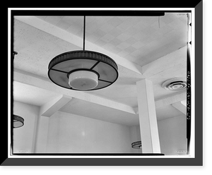 Historic Framed Print, Los Angeles City Hall, 200 North Spring Street, Los Angeles, Los Angeles County, CA - 243,  17-7/8" x 21-7/8"