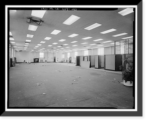 Historic Framed Print, Los Angeles City Hall, 200 North Spring Street, Los Angeles, Los Angeles County, CA - 250,  17-7/8" x 21-7/8"