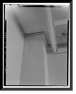 Historic Framed Print, Los Angeles City Hall, 200 North Spring Street, Los Angeles, Los Angeles County, CA - 279,  17-7/8" x 21-7/8"