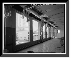 Historic Framed Print, John Breuner & Company Building, 1515 Clay Street, Oakland, Alameda County, CA - 10,  17-7/8" x 21-7/8"