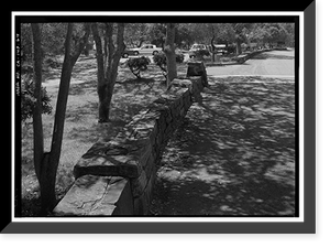 Historic Framed Print, Generals Highway, Three Rivers vicinity, Tulare County, CA - 61,  17-7/8" x 21-7/8"